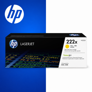 HP 222x High Yield Original Yellow Laserjet Toner Cartridge For HP Laserjet Pro 3203: 3288: Mfp 3303: Mfp 3388:page Yield 2500