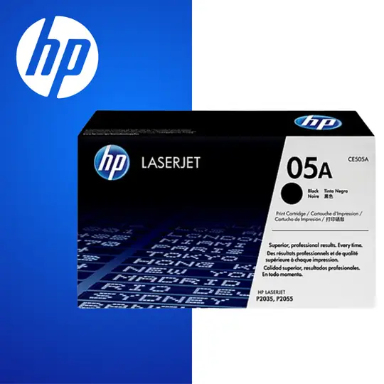 HP 05a Original Black Laserjet Toner Cartridge For Lj P2035:p2055:page Yield 2300