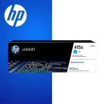 HP 415x Original Cyan Laserjet Toner Cartridge For HP Lj Pro M454: Mfp M479: HP Lj Ent M455: Mfp M480:47528f y 45028dn:page Yield 6000