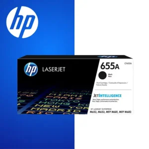 HP 655a Original Black Laserjet Toner Cartridge For HP Color Laserjet M652:m653:m681:m682: E65050:e65060:e65150:e65160:e67550:e67560:e67660:page Yield 12500