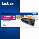 Brother Tn369m High Yield Magenta Toner For Mfcl8600cdw Hll8350cdw Mfcl8850cdw  6000 Page Yield