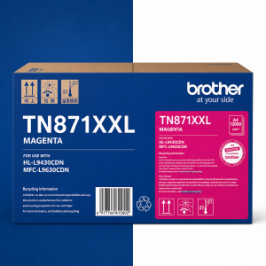 Brother Tn871 High Yield Magenta Toner Cartridge For Hl L9430cdn Mfc L9630cdn