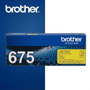Brother Lc675xly High Yield Yellow Ink Cartridge For Mfcj2720 Mfcj2320  1200 Page Yield