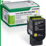 Lexmark C:mc 2325 2425 2535 2640 Yellow High Yield Return Programme Toner Cartridge (2 300 Page Yield)