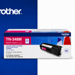 Brother Tn348m High Yield Magenta Toner For Hl4570cdw Hl4150cdn Mfc9970cdw Mfc9460cdn  6000 Page Yield